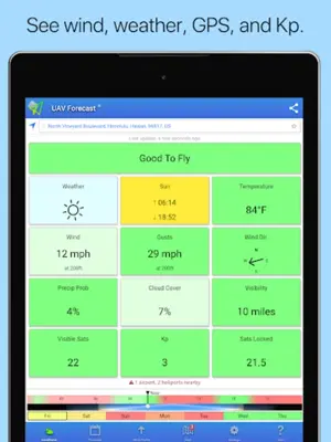 UAV Forecast for Drone Pilots android App screenshot 4