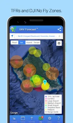 UAV Forecast for Drone Pilots android App screenshot 5