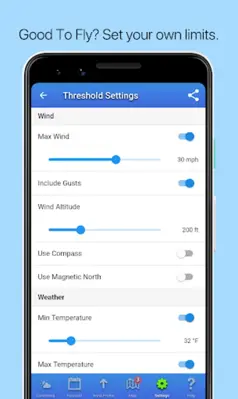 UAV Forecast for Drone Pilots android App screenshot 6